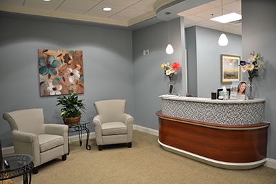 Westminster MD Dental Office Front Desk Reception area